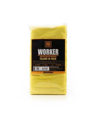 Work Stuff Worker 10-pack Yellow - uniwersalna ściereczka z mikrofibry