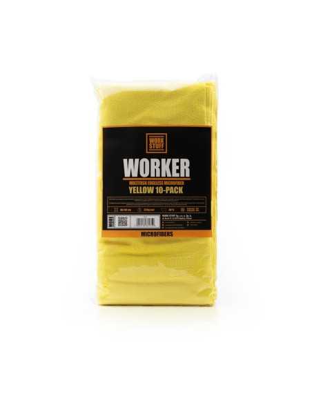 Work Stuff Worker 10-pack Yellow - uniwersalna ściereczka z mikrofibry