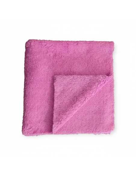 DuoSoft Pink Whisper 40x40 - bezszwowa mikrofibra