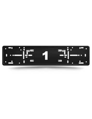 Alti Giri Mono Czarna - ramka do tablicy rejestracyjnej