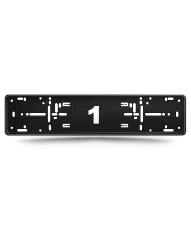 Alti Giri Mono Srebrna - ramka do tablicy rejestracyjnej