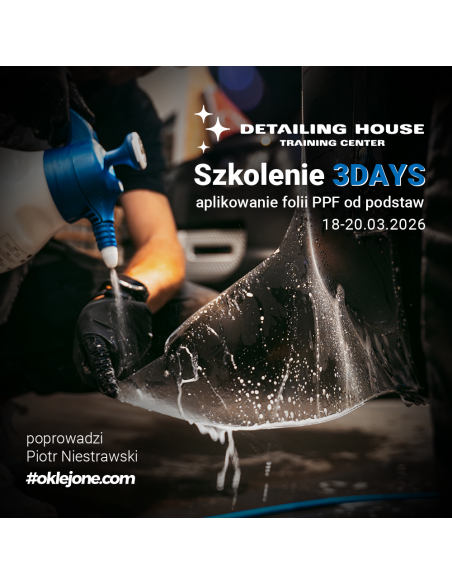 Szkolenie z aplikacji folii PPF 18-20.03.2026