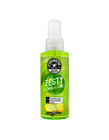 Chemical Guys Zesty Lemon & Lime Scent - odświeżacz powietrza o zapachu świeżej cytryny i limonki 118ml