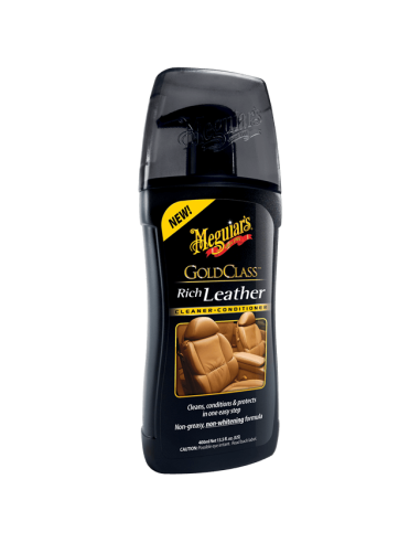 Meguiar's Rich Leather Cleaner & Conditioner 400ml - środek do czyszczenia skór
