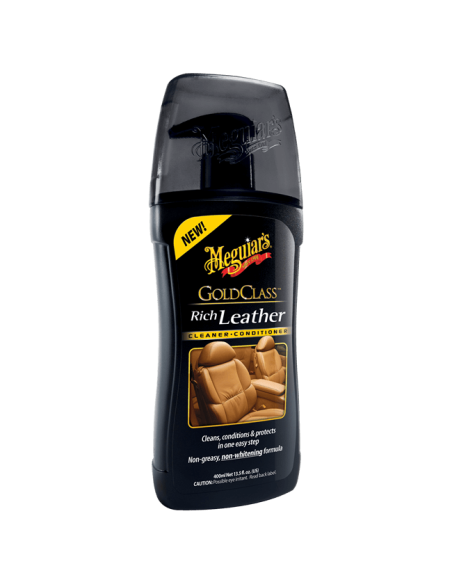 Meguiar's Rich Leather Cleaner & Conditioner 400ml - środek do czyszczenia skór