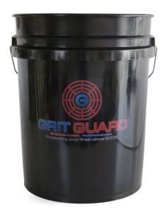Grit Guard 5 Gallon Bucket - czarne wiadro detailingowe
