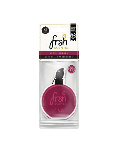 FRSH Luxury Card Black Cherry 2 sztuki- zawieszki zapachowe