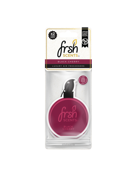 FRSH Luxury Card Black Cherry 2 sztuki- zawieszki zapachowe