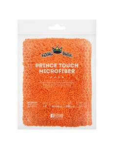 Royal Pads Prince Touch Microfiber 40x40cm Orange - delikatna bezkrawędziowa mikrofibra 500gsm