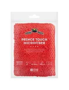 Royal Pads Prince Touch Microfiber 40x40cm Red - delikatna bezkrawędziowa mikrofibra 500gsm