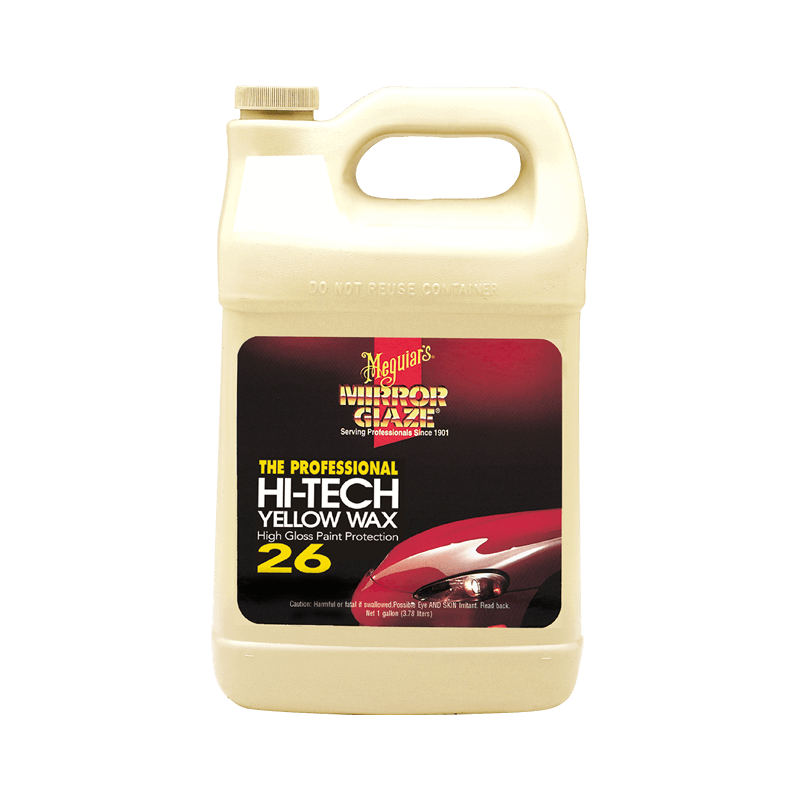 Meguiar's Hi-Tech Yellow Wax Liquid 3,8L – wosk z żółtą carnaubą do lakieru