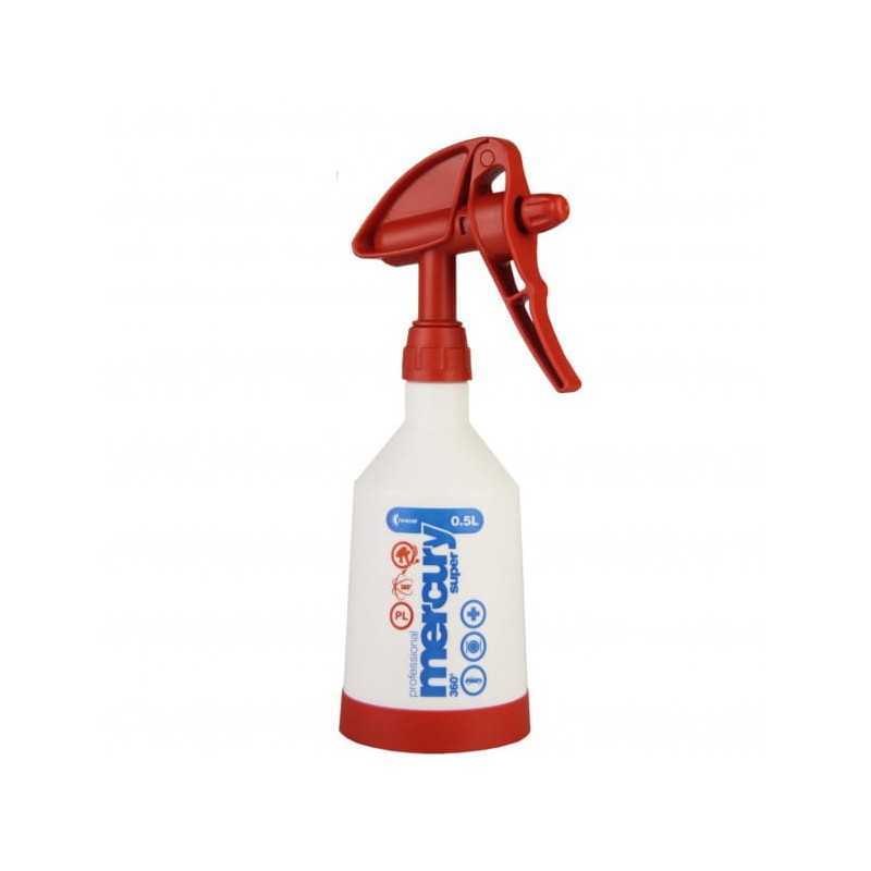 KWAZAR Mercury 360 Pro Czerwony 500 ml – profesjonalny opryskiwacz ręczny