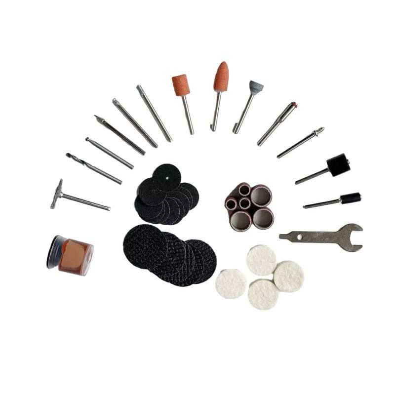 Rooks OK-03.4331 – zestaw 40 akcesoriów ściernych do mini szlifierki