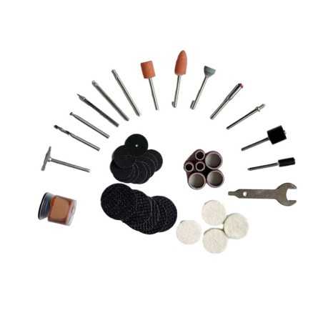 Rooks OK-03.4331 – zestaw 40 akcesoriów ściernych do mini szlifierki