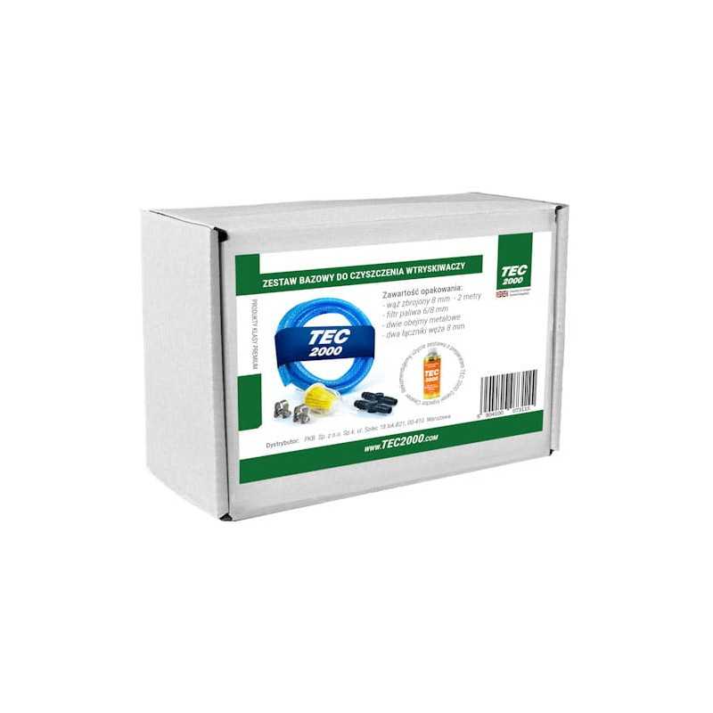 TEC2000 Zestaw bazowy do czyszczenia wtryskiwaczy