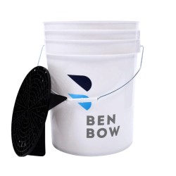 BenBow Wiadro 20L – białe wiadro z czarnym separatorem
