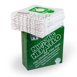 Worki Numatic Hepa-Flo – filtrujące i wytrzymałe do odkurzaczy Numatic