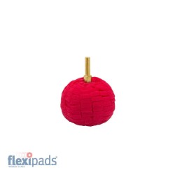 Flexipads Kulka Polerska 70mm z trzpieniem 6mm - gąbka na wkrętarkę do polerowania felg, lakieru, trudno dostępnych miejsc