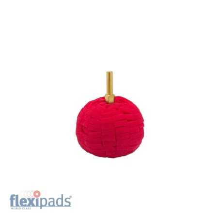 Flexipads Kulka Polerska 70mm z trzpieniem 6mm - gąbka na wkrętarkę do polerowania felg, lakieru, trudno dostępnych miejsc