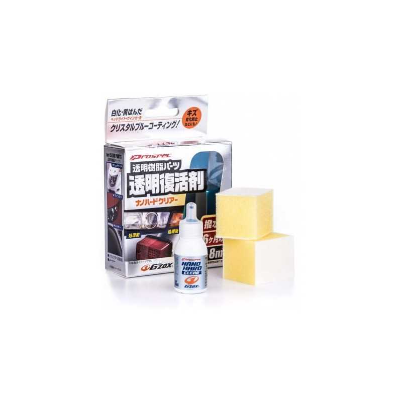 Soft99 GZOX Nano Hard Clear 8ml - powłoka ochronna do reflektorów