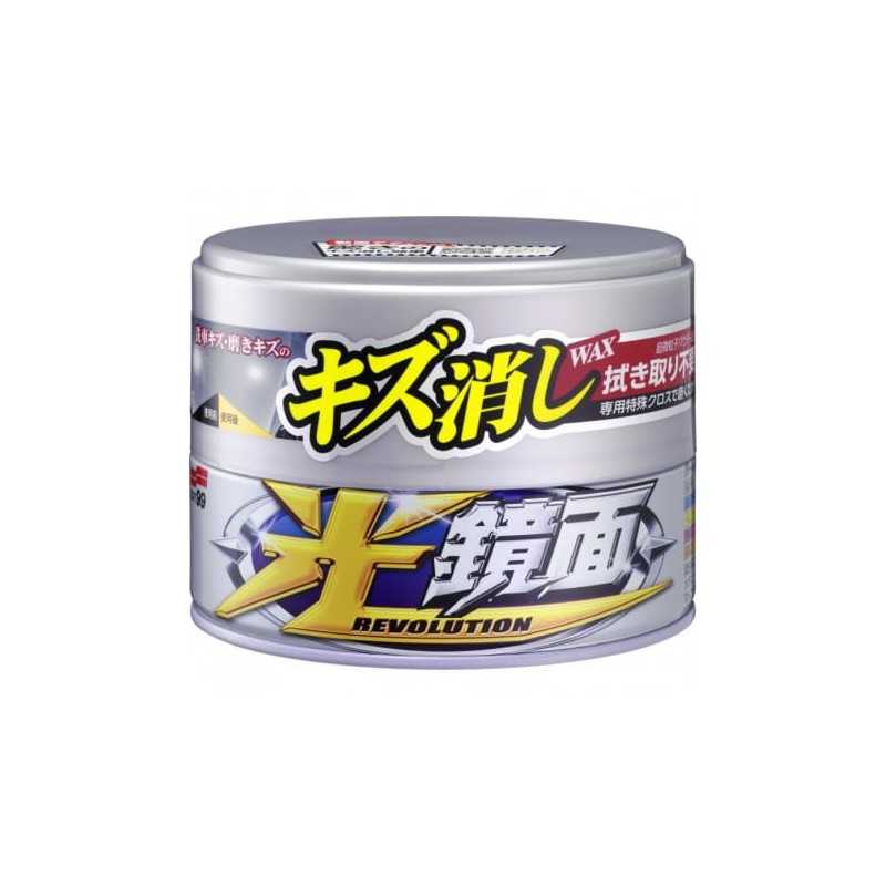 Soft99 New Scratch Clear Wax Light 200g - wosk na jasne lakiery usuwający drobne zarysowania