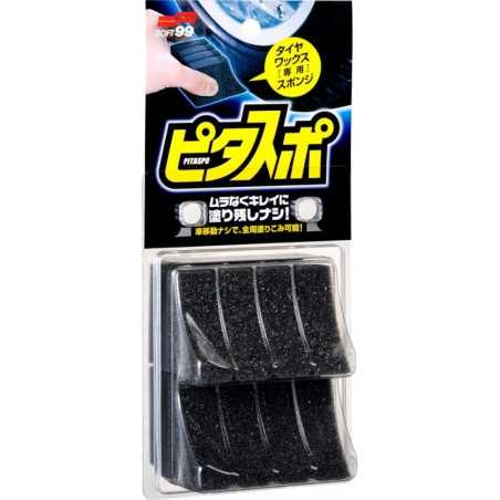 Soft99 Tire Wax Sponge PITASPO - gąbki do opon 2szt