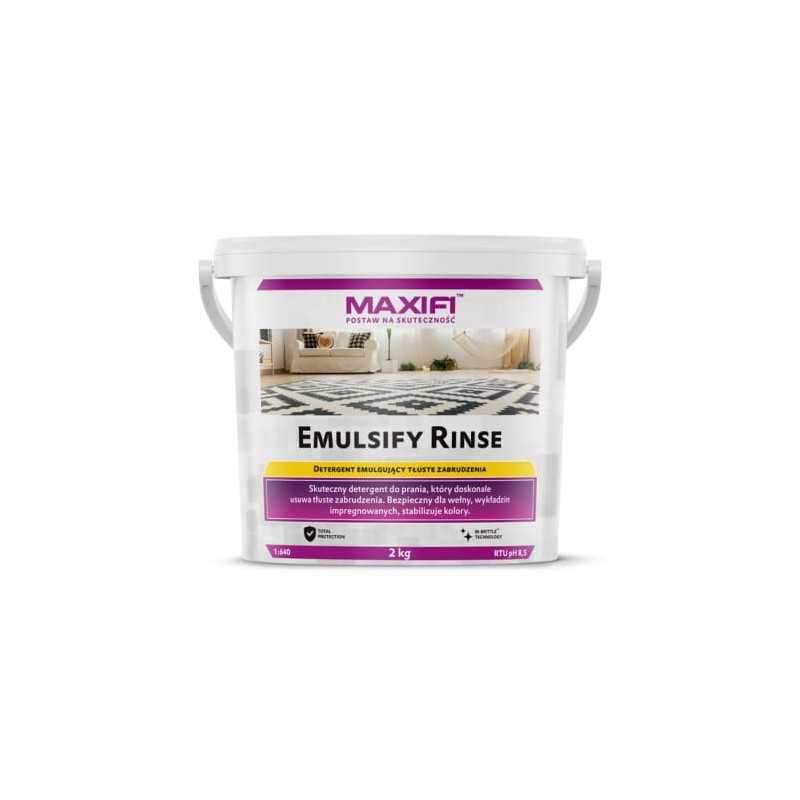Maxifi Emulsify Rinse 2kg – profesjonalny środek do płukania i neutralizacji detergentów