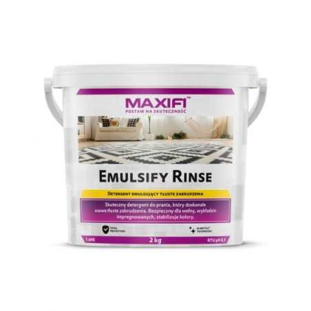 Maxifi Emulsify Rinse 2kg – profesjonalny środek do płukania i neutralizacji detergentów