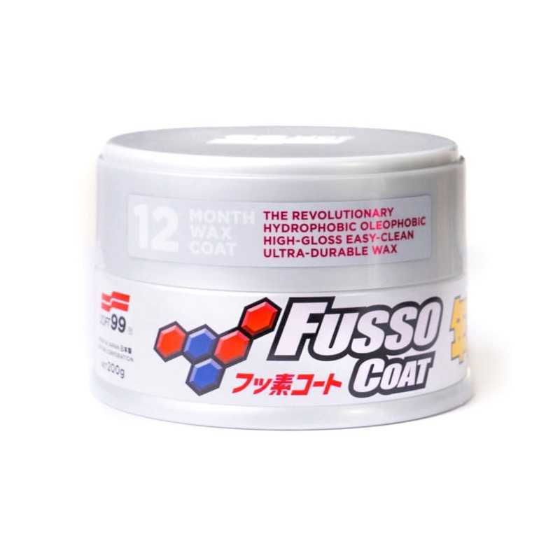 Soft99 New Fusso Coat 12 Months Wax Light 200g - wosk do jasnych lakierów