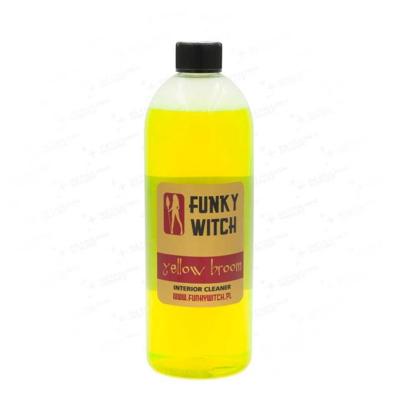 Funky Witch Yellow Broom Interior Cleaner 1L - preparat do czyszczenia wnętrza samochodu