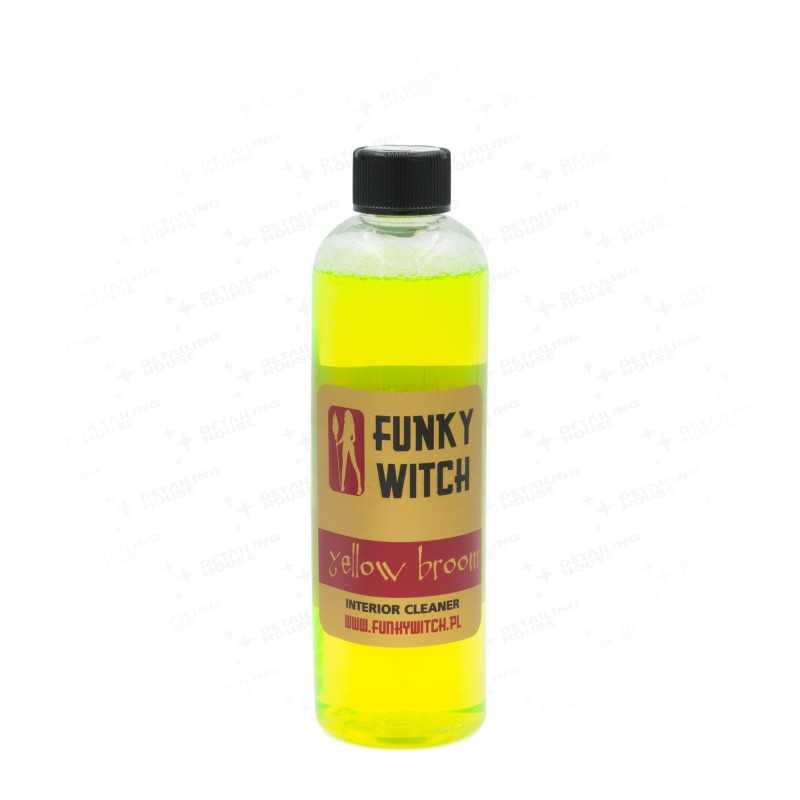 Funky Witch Yellow Broom 500 ml– cleaner do plastików wewnętrznych