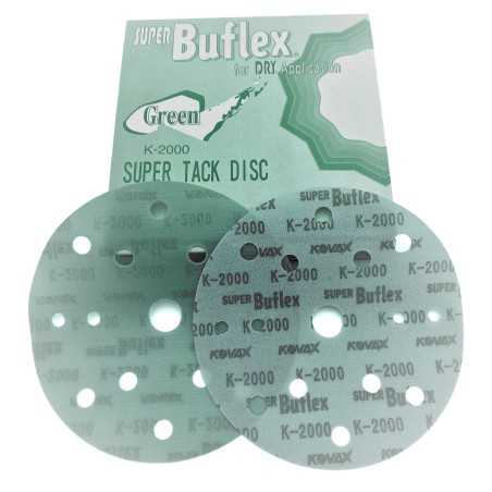 Kovax Buflex Dry K2000 152mm 15H - krążek ścierny na rzep