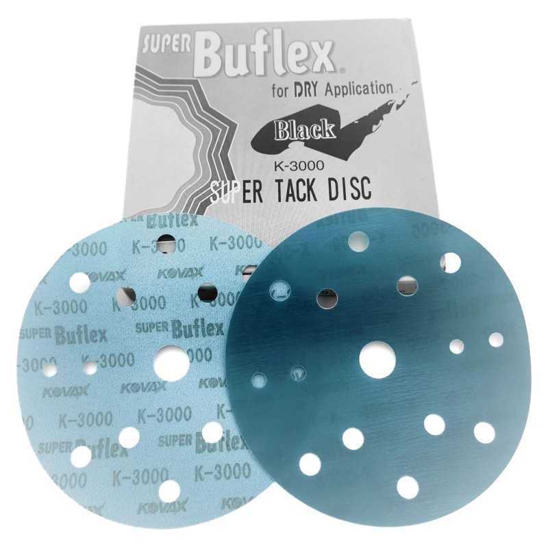Kovax Buflex Dry K3000 152mm 15H - krążek ścierny na rzep