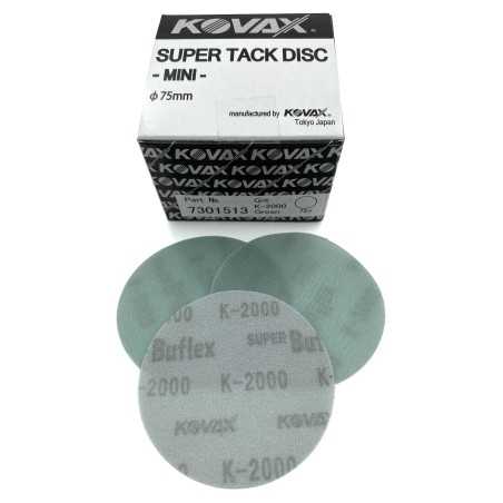 Kovax Buflex Dry K2000 75mm - krążek ścierny na rzep bez otworów