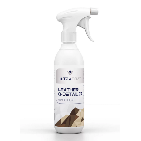 Ultracoat Leather Q-Detailer - produkt do czyszczenia i zabezpieczenia skóry 500ml