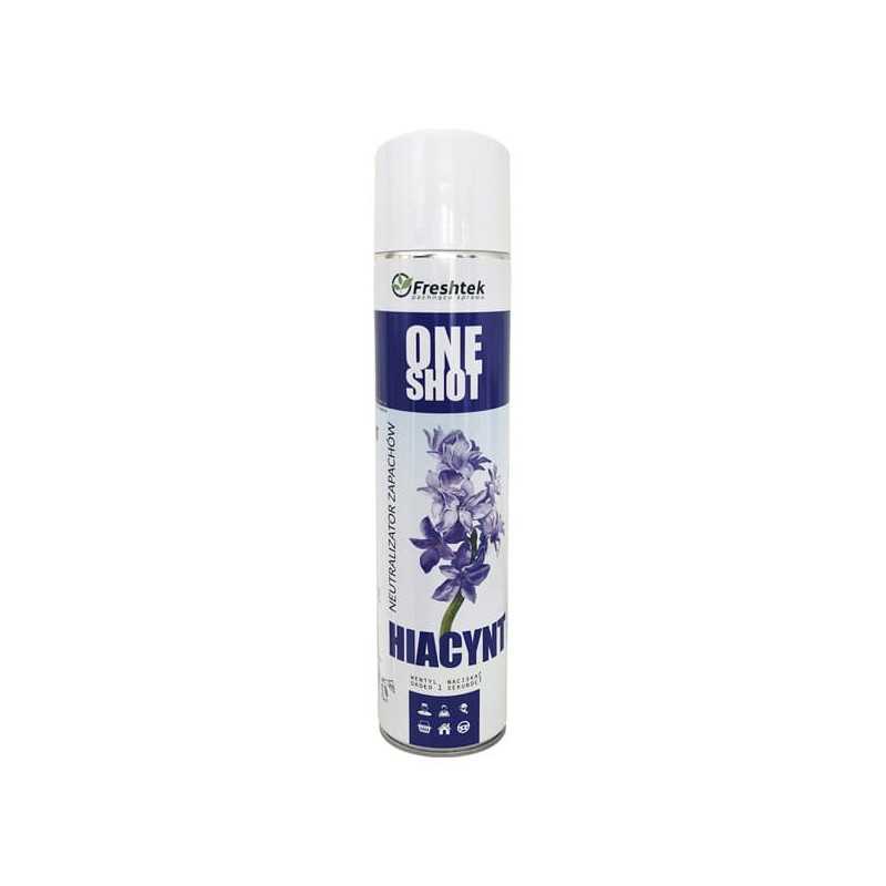 Freshtek One Shot Hiacynt 600ml - neutralizator zapachów