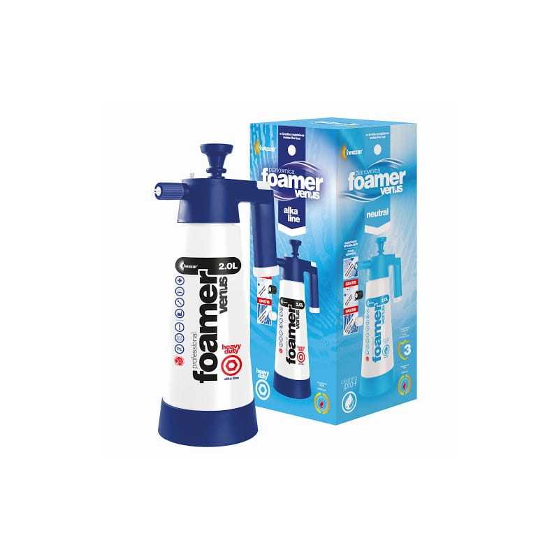 Kwazar Venus Super Foamer ALKA 2L – ręczna pianownica z końcówkami