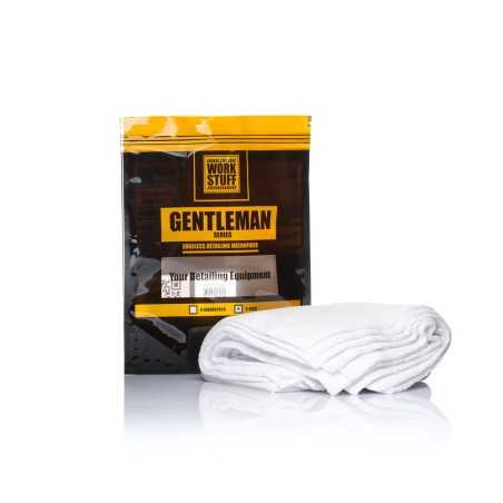 Work Stuff Gentleman Basic 5-pack – zestaw białych mikrofibr bezkrawędziowych 40×40 cm 350 GSM