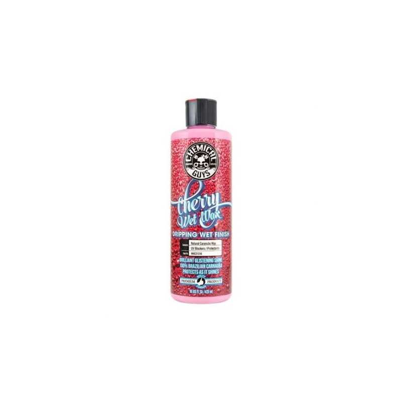 Chemical Guys Cherry Wet Wax 473ml - wosk z wysoką zawartością carnauby