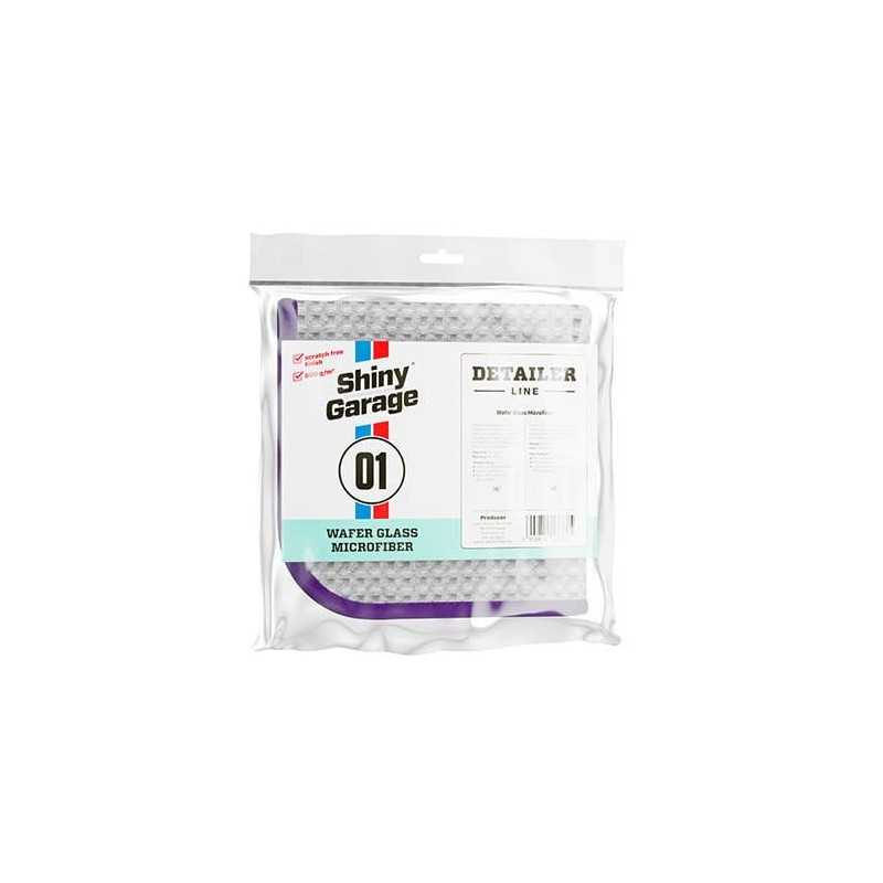 Shiny Garage Wafer Glass Microfiber 40x40 -waflowa mikrofibra do szyb