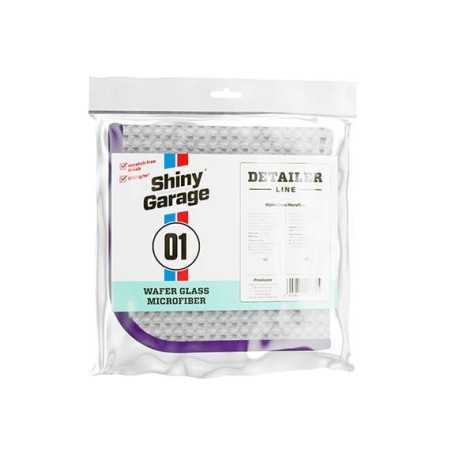 Shiny Garage Wafer Glass Microfiber 40x40 -waflowa mikrofibra do szyb