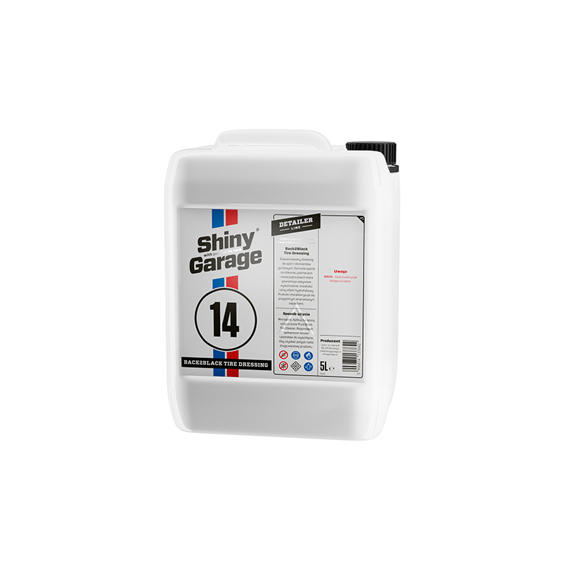 Shiny Garage Back2Black Tire Dressing 5L -satynowy dressing do opon