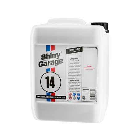 Shiny Garage Back2Black Tire Dressing 5L -satynowy dressing do opon