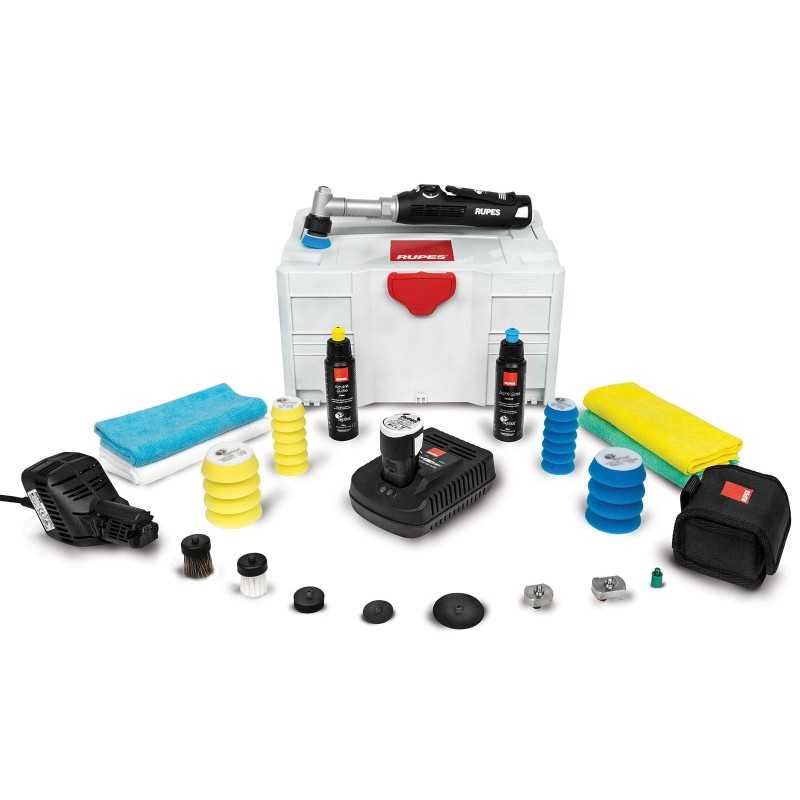 Rupes iBrid Nano Short Neck HR81M LUX - mała polerka samochodowa do trudno dostępnych miejsc