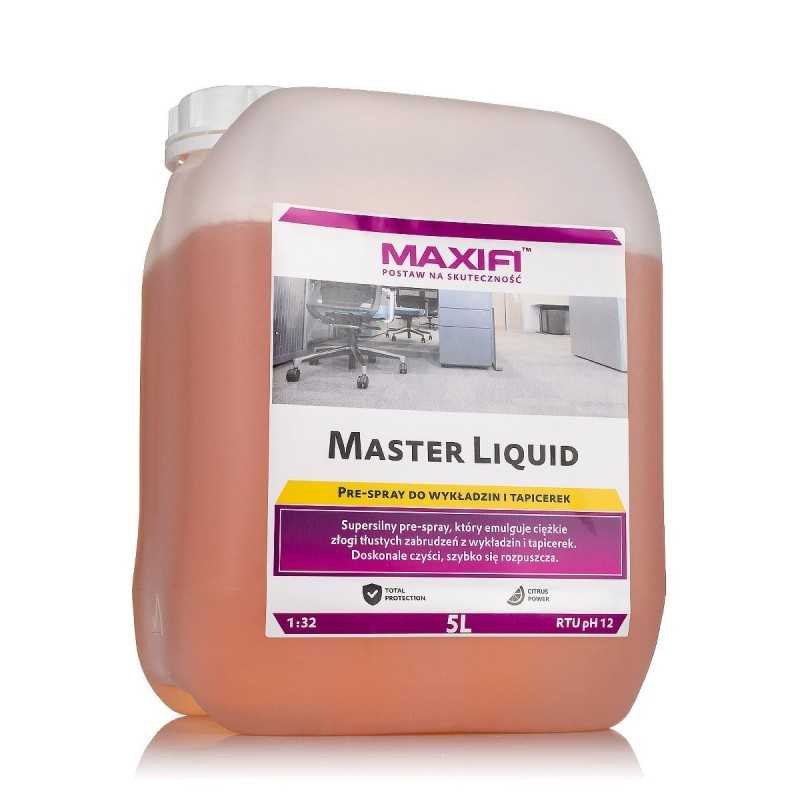 Maxifi Master Liquid 5L – uniwersalny detergent do prania tapicerki i dywanów