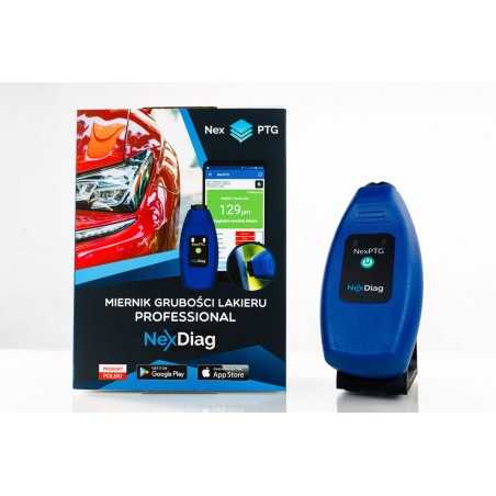 NexPTG Professional PL w pudełku – bezprzewodowy miernik grubości lakieru