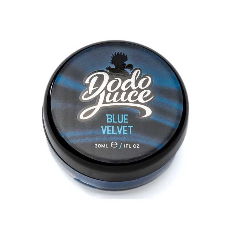 Dodo Juice Blue Velvet 30ml - twardy wosk carnauba przeznaczony na ciemne lakiery
