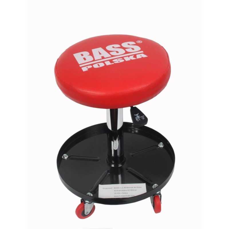 Bass Polska - taboret warsztatowy z regulacją wysokości