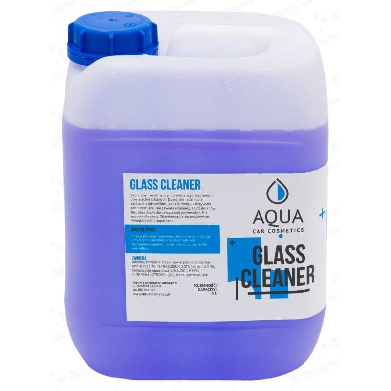 Aqua Glass Cleaner 5L – profesjonalny płyn do szyb i powierzchni szklanych