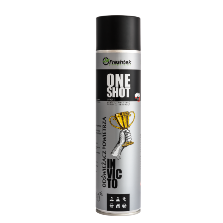 Freshtek One Shot Invicto 600ml - odświeżacz powietrza